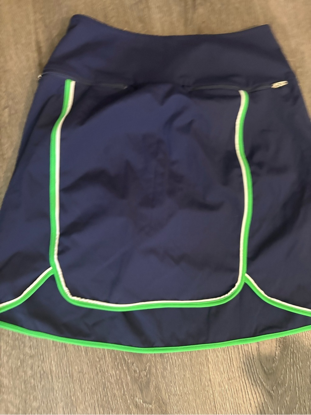 Kinona Deep Purple Athletic Skort with Contrast Inner Lining